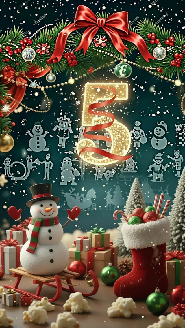 🎬 Türchen 5 – ein Weihnachtsklassiker mit Herz ✨🎄

Das heutige Zitat:
„Es ist nie zu spät, ein guter Mensch zu werden.“

Und der Tipp dazu:
Drei Geister zeigen einem Geizhals was Weihnachten wirklich bedeutet. 👻💫

Weißt du, um welchen Film es geht?
👉 Schreib deinen Tipp in die Kommentare! 

✨ Je mehr Türchen du öffnest und löst, desto größer sind deine Gewinnchancen!

⏰ Zeitraum: Das Gewinnspiel läuft bis 📅 24.12. um 11:00 Uhr.
🏆 Die Gewinner werden an drei Terminen LIVE ausgelost:
📅 06.12.24, 📅 13.12.24 und 📅 24.12.24, jeweils um 🕰️ 12:30 Uhr.

🎁 Die Preise können ab dem nächsten Werktag im 🏠 Optik Studio in Schrobenhausen abgeholt werden.

🍀 Wir freuen uns auf alle, die mitmachen, und wünschen viel Glück! 🍀

Teilnahmebedingungen:

👤 Teilnahmeberechtigt sind alle Personen ab 18 Jahren mit Wohnsitz in Deutschland 🇩🇪.
🚫 Kommentare, die gegen unsere Richtlinien verstoßen (z. B. Spam, unangemessene Inhalte), werden ausgeschlossen.
📩 Die Gewinner werden durch eine zufällige Auslosung ermittelt und von uns kontaktiert.
🔒 Datenschutz:
Alle Daten werden ausschließlich zur Durchführung des Gewinnspiels verwendet und nach Abschluss gelöscht 🗑️.

⚖️ Rechtsweg:
Der Rechtsweg ist ausgeschlossen ❌.

✨ Veranstalter: Optik Studio am Lenbachplatz GmbH 🏢
📜 Haftungsausschluss: "Das Gewinnspiel wird in keiner Weise von Facebook oder Instagram gesponsert, unterstützt oder organisiert. Ansprechpartner und Verantwortlicher ist allein Optik Studio am Lenbachplatz GmbH."

Music by AlexGrohl from Pixabay

#optik_studio_sob
#adventskalender
#adventsgewinnspiel
#weihnachtsfilme
#weihnachtszeit