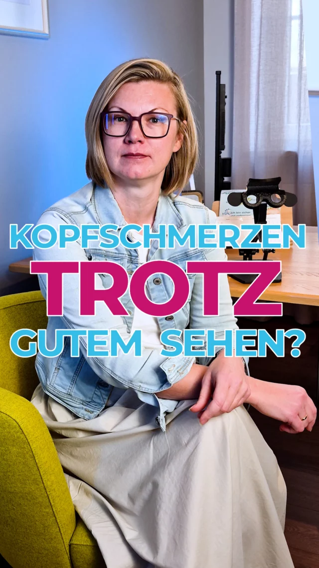 🤯 Kopfschmerzen, Konzentrationsprobleme oder Schulfrust – obwohl man eigentlich „gut sieht“?

Dann steckt vielleicht mehr als nur Stress dahinter.
Denn gutes Sehen heißt noch lange nicht, dass die Augen auch richtig zusammenarbeiten.

Gerade bei Kindern zeigt sich das oft durch:
• Zeilen verrutschen
• Buchstaben werden vertauscht
• Lesen strengt an
• Konzentration fällt schwer

Und bei Erwachsenen durch:
• Kopfschmerzen
• verspannte Schultern
• müde Augen
• Probleme am Bildschirm

👉 Mit der Funktionaloptometrie schauen wir genauer hin und prüfen, wie deine Augen im Alltag wirklich arbeiten.

Wenn du dich oder dein Kind wiedererkennst:
Lass es abklären und vereinbare einen Termin bei uns im Optik Studio.