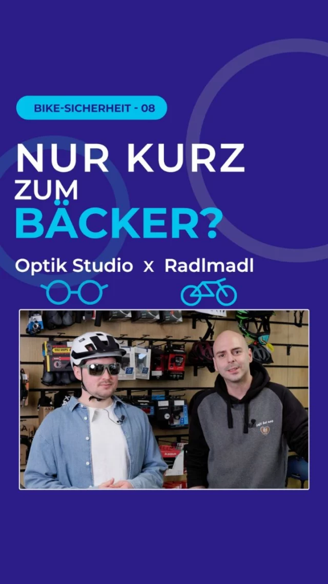 🚲🏙️ Sicher unterwegs – auch im Alltag.

Gerade auf kurzen Strecken vergessen wir oft die kleinen Dinge, die einen großen Unterschied machen. Dabei beginnt Sicherheit schon bei der richtigen Ausstattung:

🔒 Ein gutes Fahrradschloss schützt vor Diebstahl.
🪞 Ein Spiegel hilft Dir, den Verkehr besser im Blick zu behalten.
🧺 Körbe und praktische Transportlösungen sorgen dafür, dass Einkäufe sicher ans Ziel kommen.
⛑️ Helm und 👓 Brille gehören bei jeder Fahrt dazu – auch wenn es „nur schnell zum Bäcker“ geht.

Denn Mücken, Staub, Wind oder Regen machen keinen Unterschied zwischen Alltag und Radtour. Und ein Unfall passiert oft genau dann, wenn man ihn am wenigsten erwartet.

👉 Du möchtest Dein Citybike sicher und alltagstauglich ausstatten? Dann schau beim 
📍Radlmadl – Deinem Fahrradspezialisten in Schrobenhausen vorbei.

Und wenn es um den optimalen Schutz Deiner Augen geht, beraten wir Dich gerne im 
📍Optik Studio 💙

Optik Studio x Radlmadl
Sicher durch die Rad-Saison. 🚴‍♀️👓